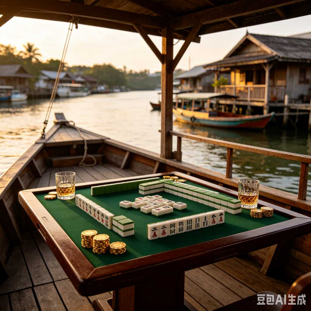 sandalwood mahjong set