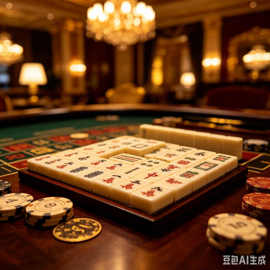 acrylic mahjong set